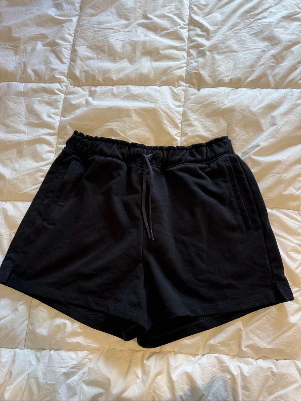 CRZ YOGA Comfy Cotton Sweat Shorts